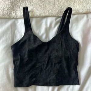 Lululemon align tank black python